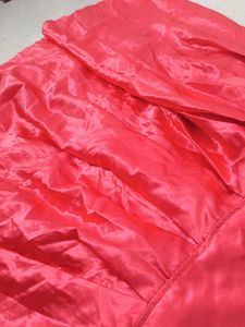 Red Ethnic Skirt