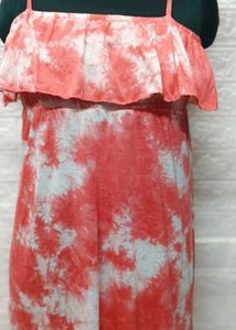 🎁Buy Two Get One Free🎁Tie-Dye Ruffle Dress