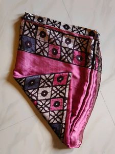 Beautiful 😍 rose 💕💕 colour saree😘