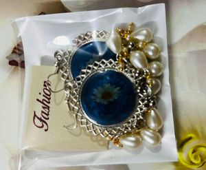 Rose Drop Earrings 2 Pair Combo