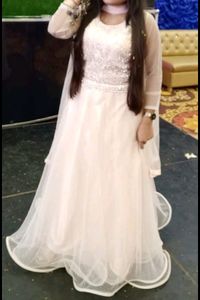 peach colour crop top lehenga net fabric