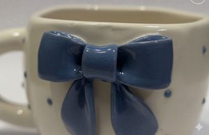 coquette Bow Mugs cup  - Set of 2(valentine Couple