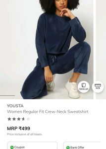 (XXL) New Cropped Sweatshirt From Yousta.
