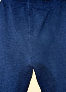 Men Navy Blue Track Pant