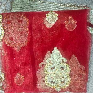 Embroidered Wedding Dupatta