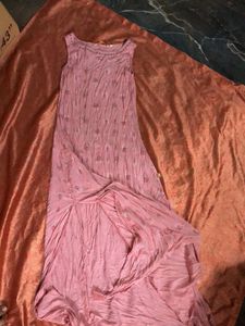 Vintage Pink Sleeveless Dress