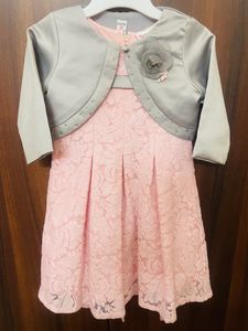 Peppermint Dress With Shrug