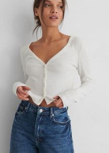 White Long Sleeve Top
