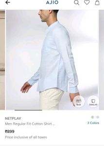 Netplay Blue Shirt