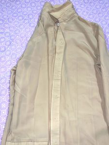 Beige formal shirt