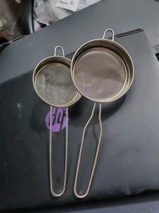 Conical Wire Handle Tea/Coffee Straine Pack Of 2