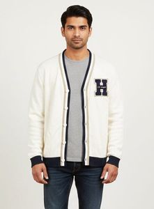 Hollister Cardigan with 'H' Patch Chest 46”