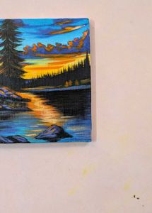 Mini Original Landscape Painting
