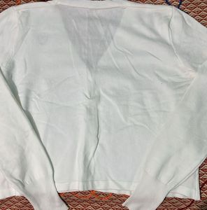 Cute White Cardigan