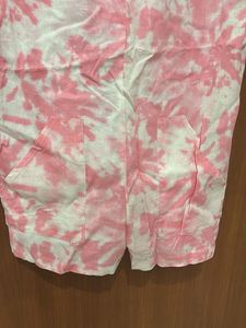 Pink Tie-Dye Romper