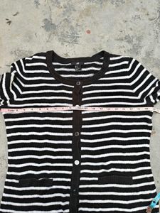 H&amp;M Striped Cardigan