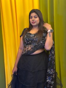 saree with one piece