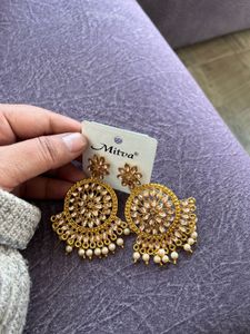 Heavy Earrings And Jhumka