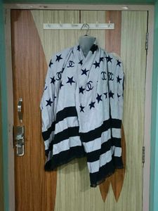 Chanel Designer Scarf - Stars &amp; Stripes