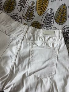 Ripped White Jeans