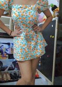 Floral Cottage Core Dress