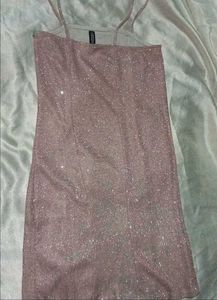 Brand New (H&amp;M) Sparkle ✨ Glitter Pink Dress