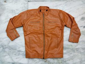 Brand New Men Leather Bike Jacket
