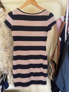 Striped Bodycon Mini Dress