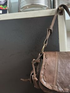 Brown Leather Handbag