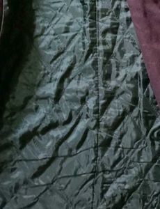 woolen heavy Burgundy knee length coat