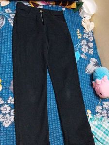 Black Straight Jeans