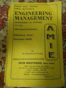 Engineering Management AMIE