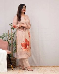 Floral Kurta With Pant set