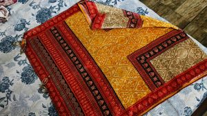 Designer Kurti Frock Style Double Palla