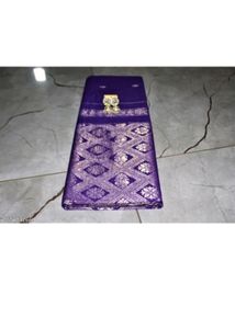 Violet Colour Saree