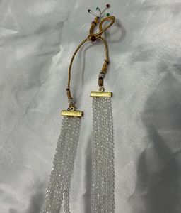 white heavy  Necklace with Pendant