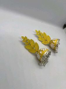 Yellow Earrings