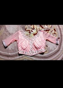 Ready To Wear Saree With Designer Stitch Blouse
