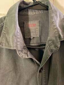 Vintage Grey Button-Down Shirt
