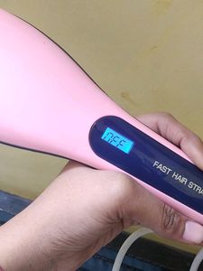 Fast hair straightener