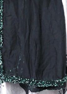 Eid Special Offer Sequins Gown With Chiffon Dupatt
