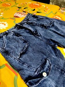 Vintage Acid Wash Cargo Pants