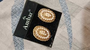 Cute Simple Golden Earrings