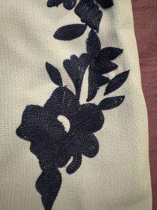 Floral Embroidered Sheath Dress