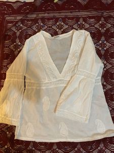 100% Cotton A Line Top