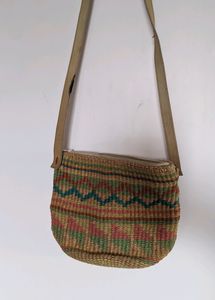 Jute Sling Bag
