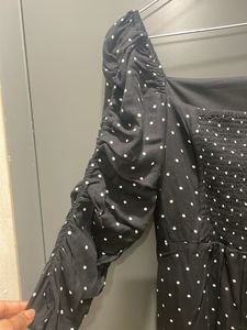 Polka Dot Midi Dress