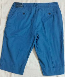 Lands&#39;End Blue Capri