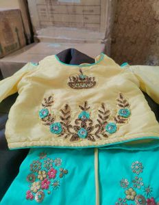 partywear lengha for kids