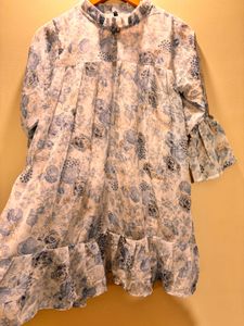 SHEIN cute Floral Dress Free Size (upto L) Korean